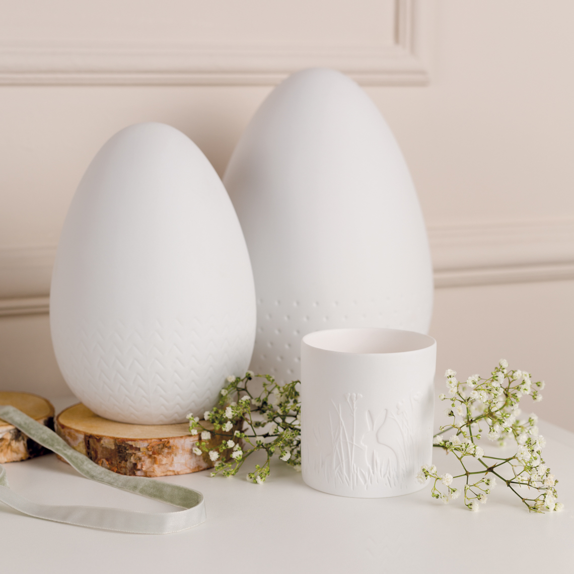 Räder OSTERN PORZELLANLICHT "HASENWIESE"