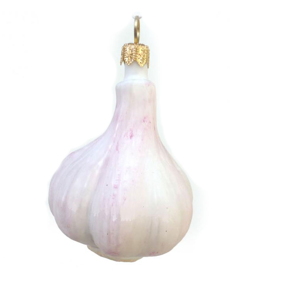 Weihnachtskugel Knoblauch Christbaumkugel, Obst & Gemüse