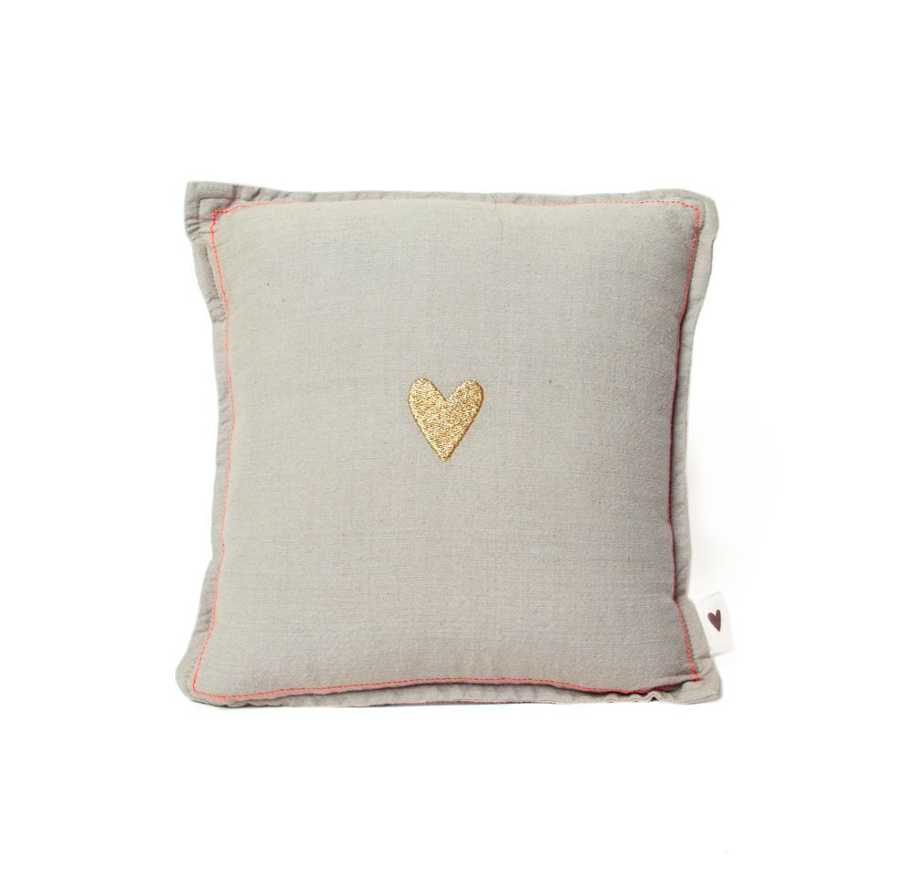 Good old friends Mini Kissen HERZ, ca.  25 x 25 cm