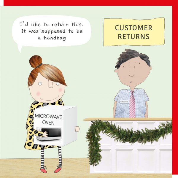 Rosie Made A Thing Doppelkarte XMAS "Returns"   Weihnachten  