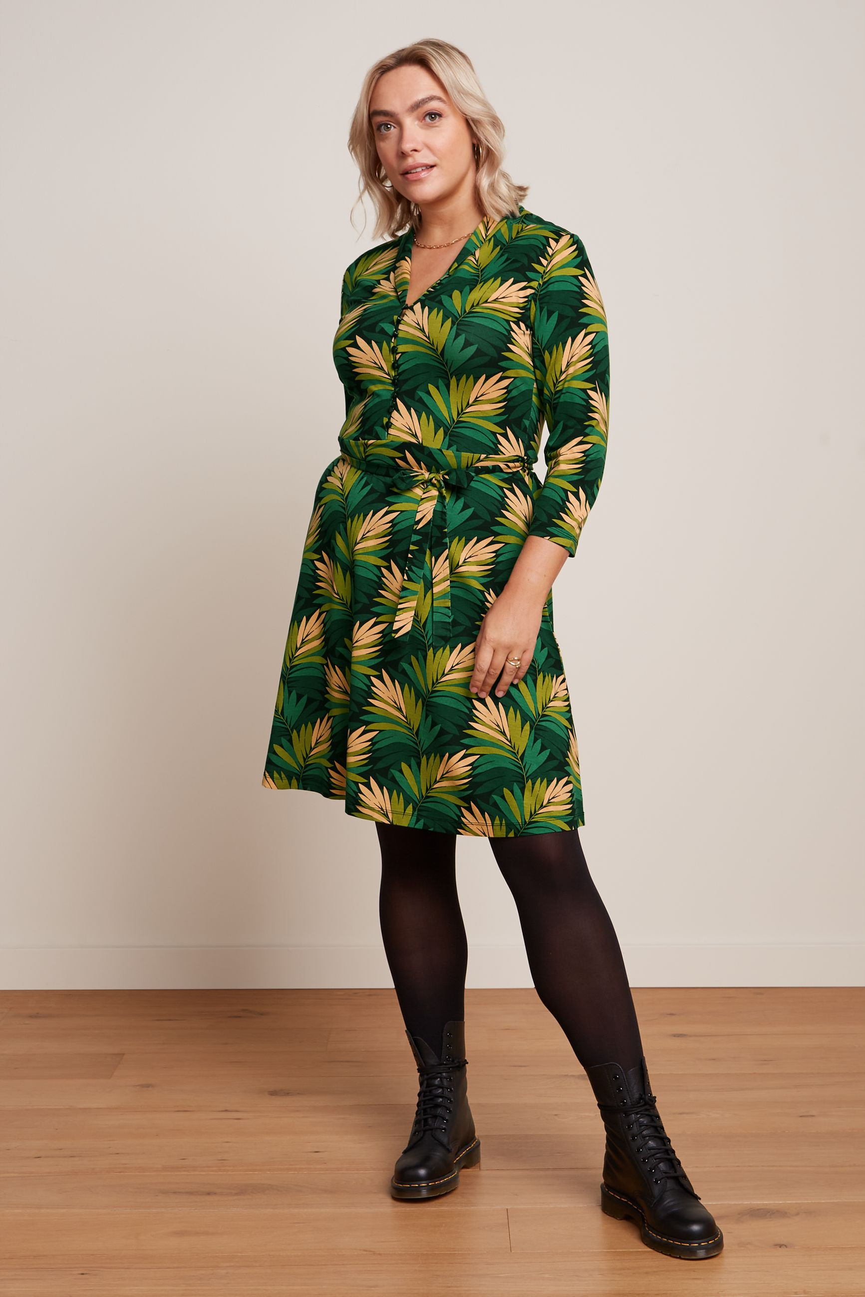 % King Louie Emmy Dress Ornette, Farbe: Pine Green