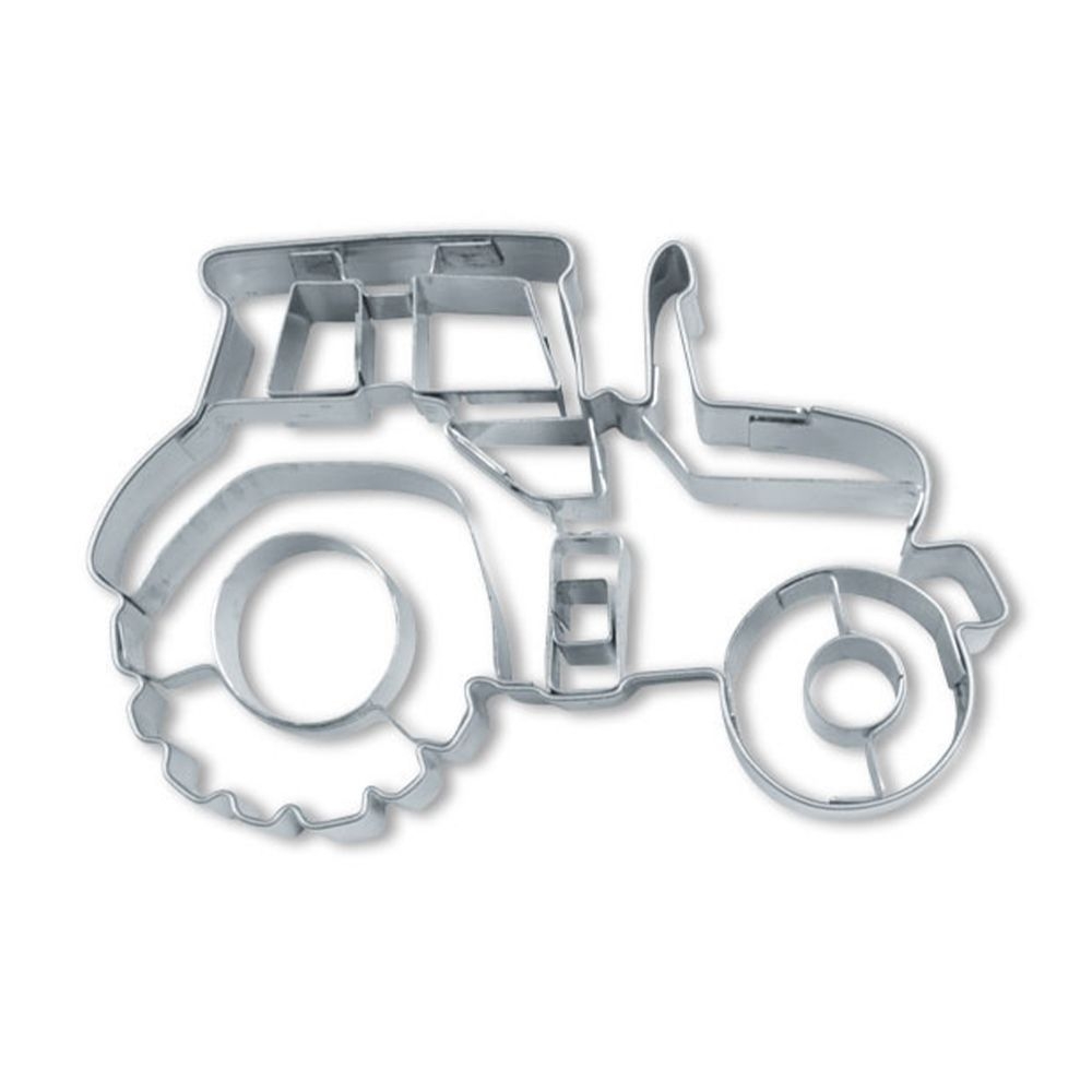 Ausstecherle Traktor - 7,5 cm   von Städter, Prägeausstecher 