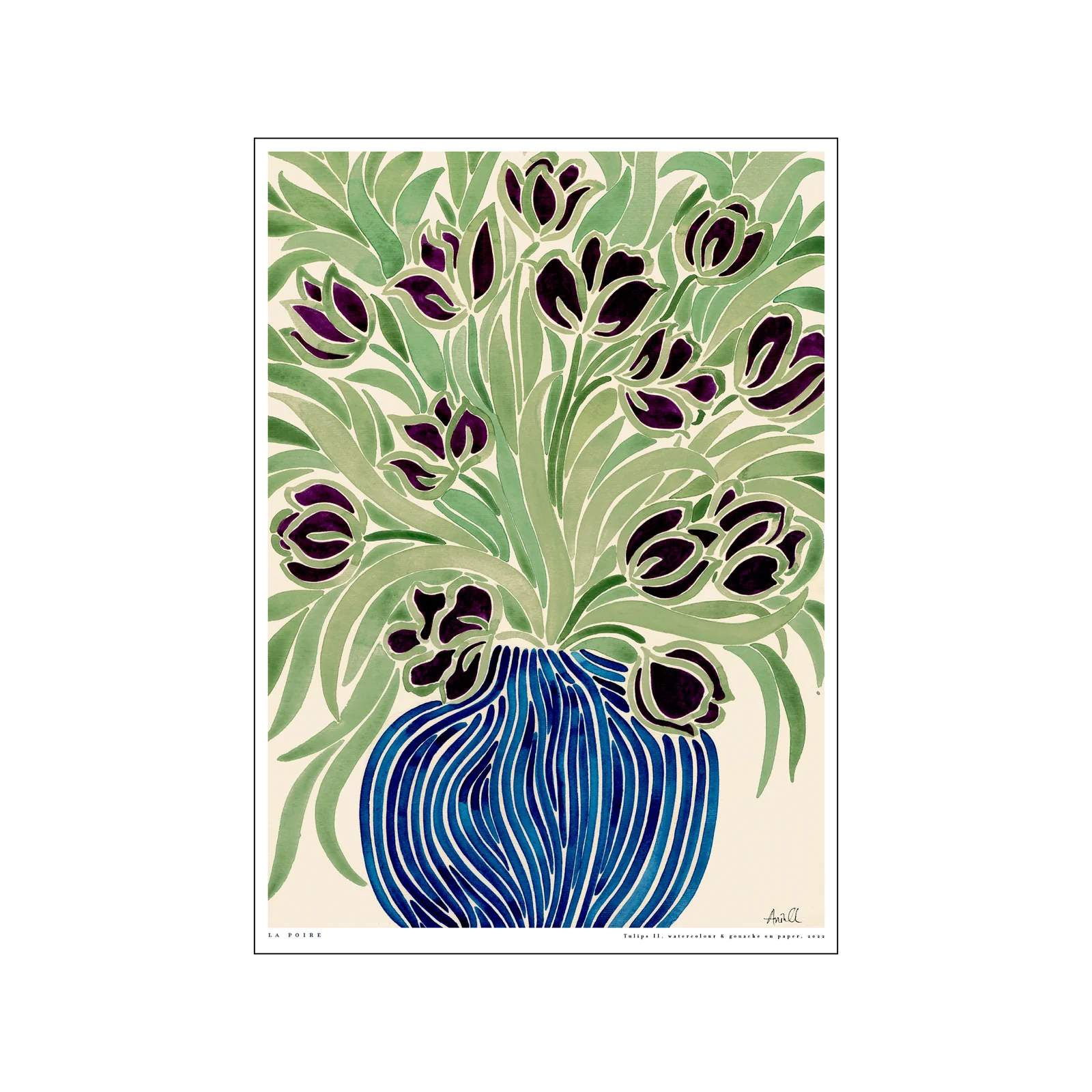 Kunstdruck A5 " Tulips 2"