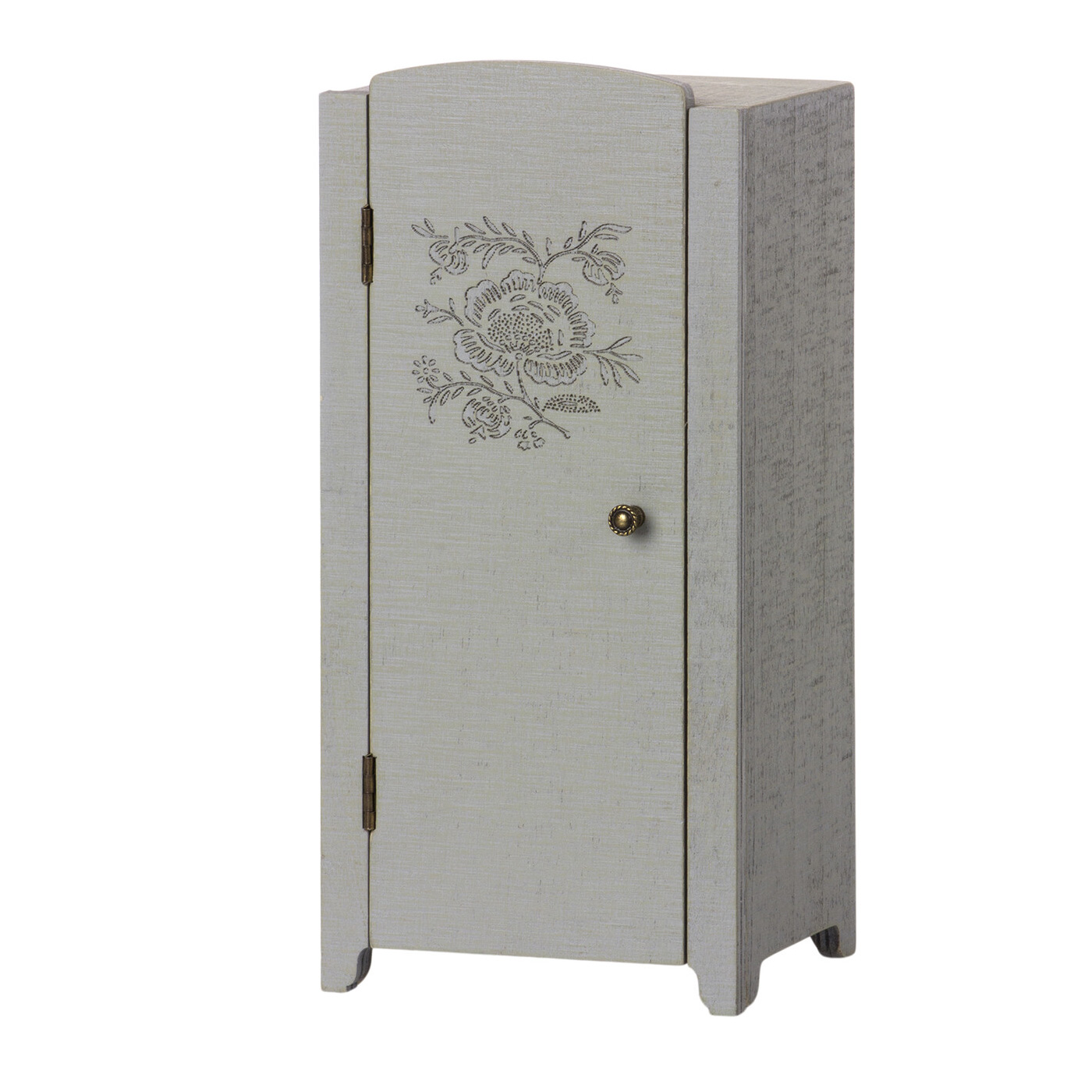 % Maileg Vintage Miniatur Schrank -Grau/mint