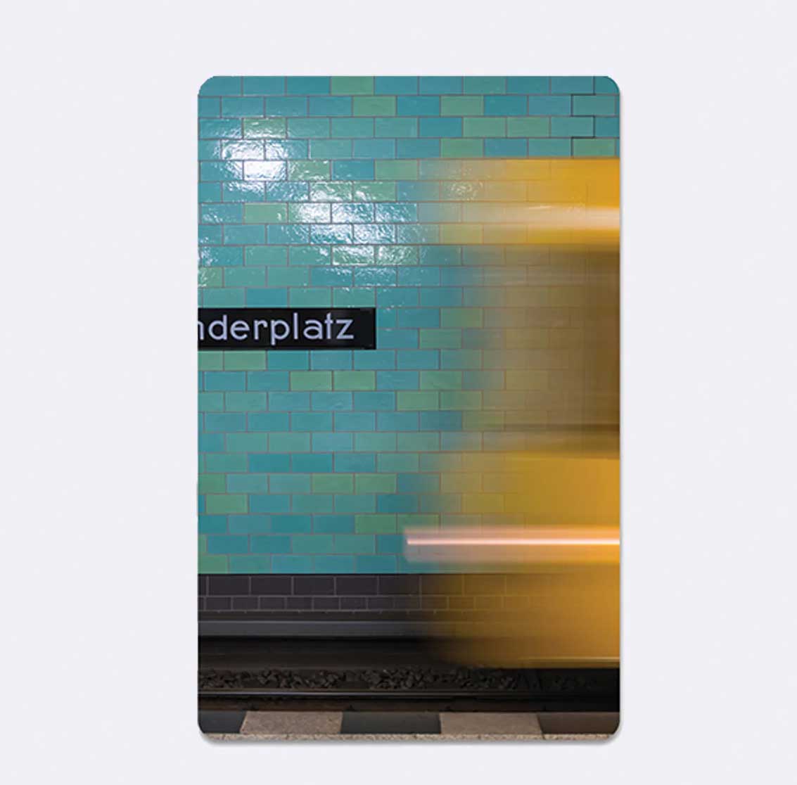 Lunacard Postkarte Berlin Alexanderplatz, Berlin Postkarte , Mini