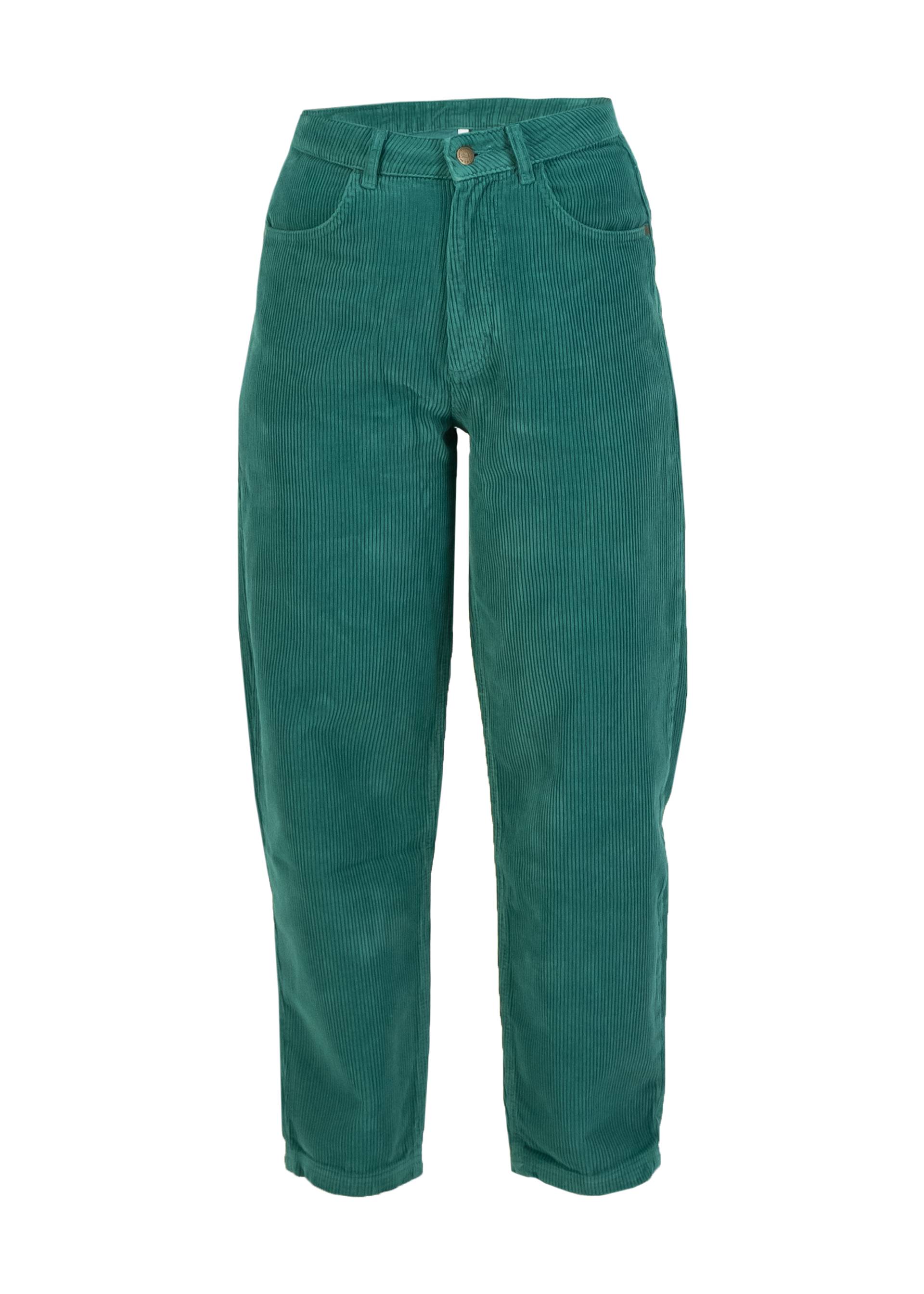 Blutsgeschwister Cordhose High Waist Olotte, Farbe: atlantic teal corduroy Blutsgeschwister Cordhose High Waist Olotte, Farbe: atlantic teal corduroy