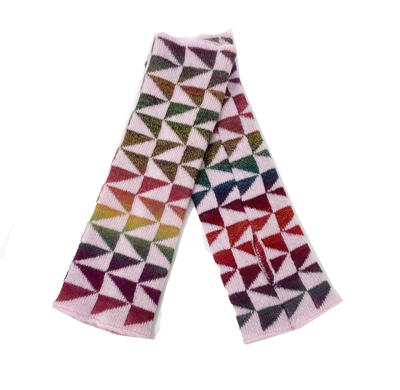 McKernan Handstulpen "TRIO" LULLABY , ca. 27 x 8 cm, 100% Wolle, Pulswärmer    