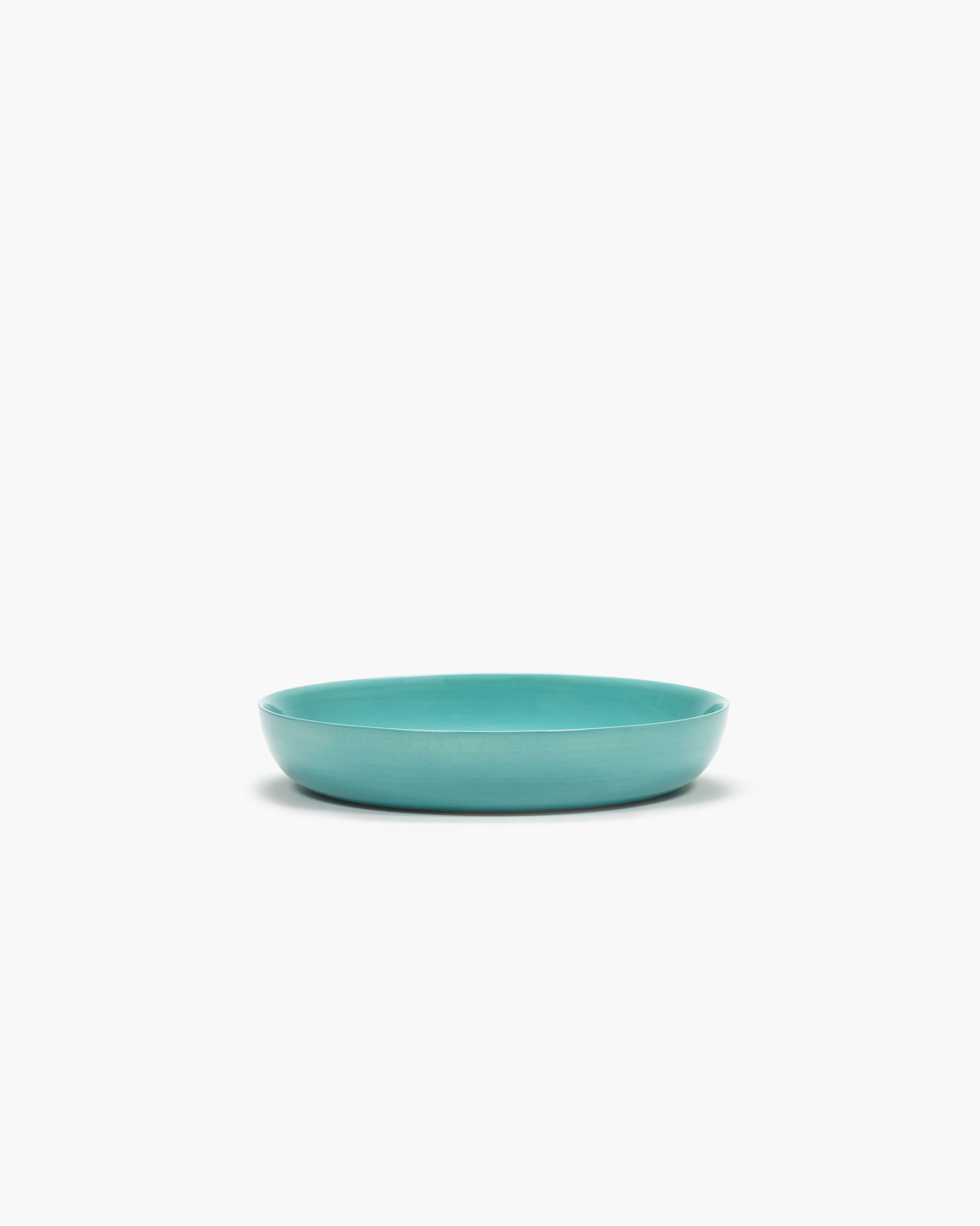 Ottolenghi Tiefer Teller azurblau - grüne Artischocke Feast, D. 22 cm