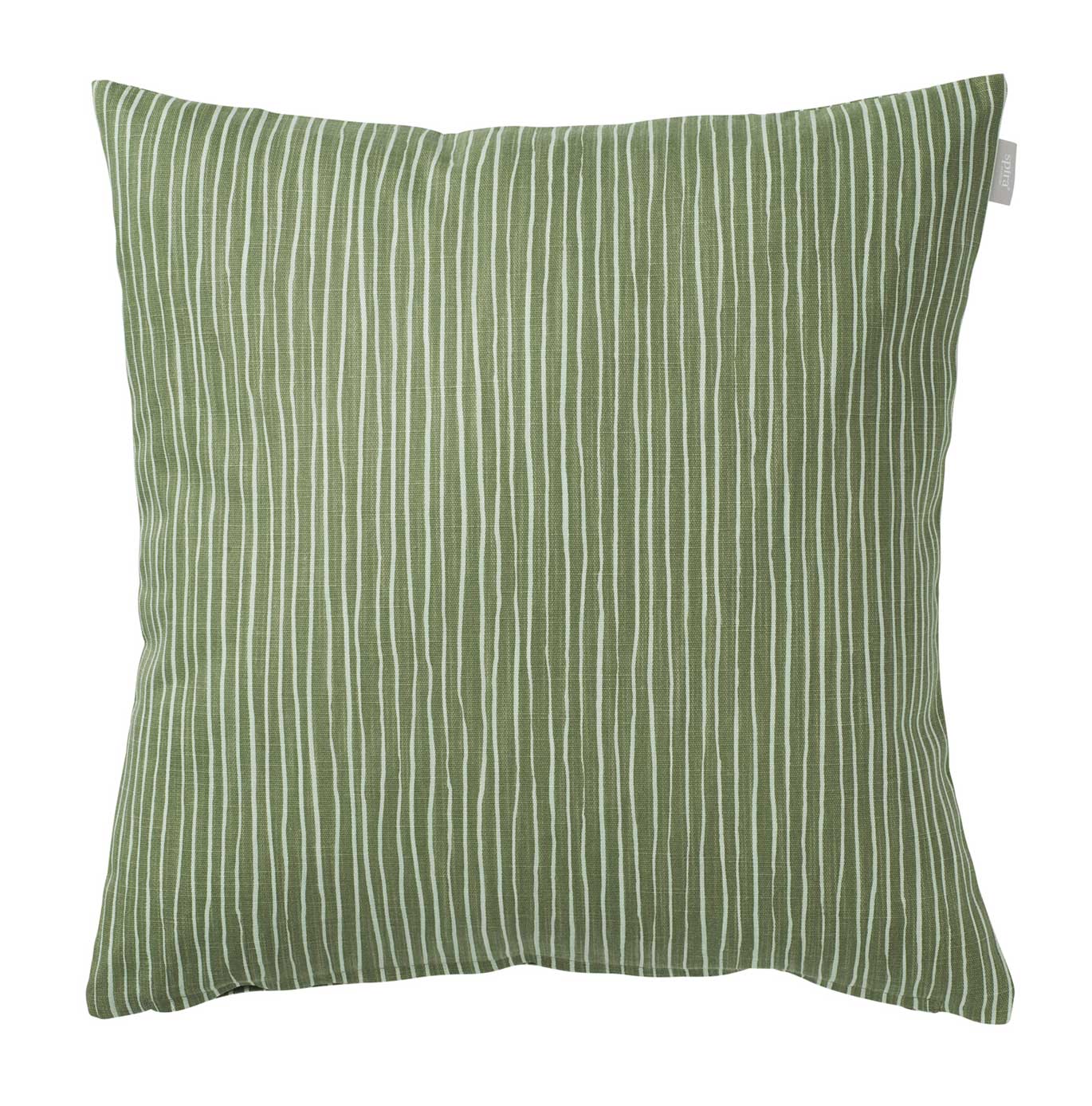 Spira of Sweden Kissenbezug STRIPE Grün, ca. 50 x 50 cm