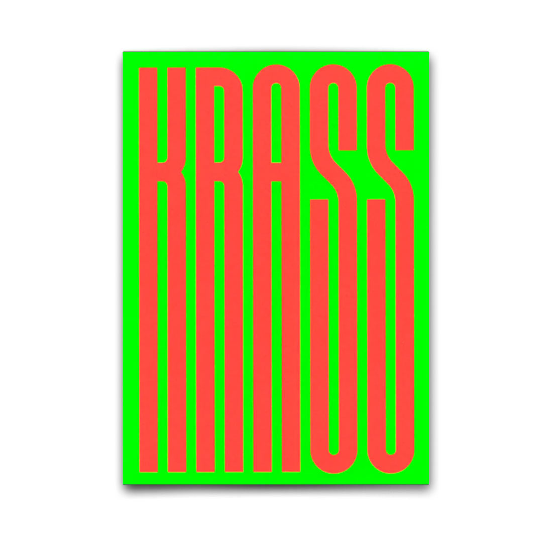 Postkarte "Krass bunt" | Coole Karte für jeden Anlass von Deli Cards  