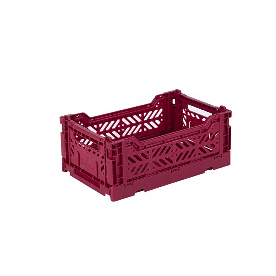 Aykasa Klappkiste mini, Farbe CHILLI PEPPER von Aykasa, Faltkiste, Klappbox    