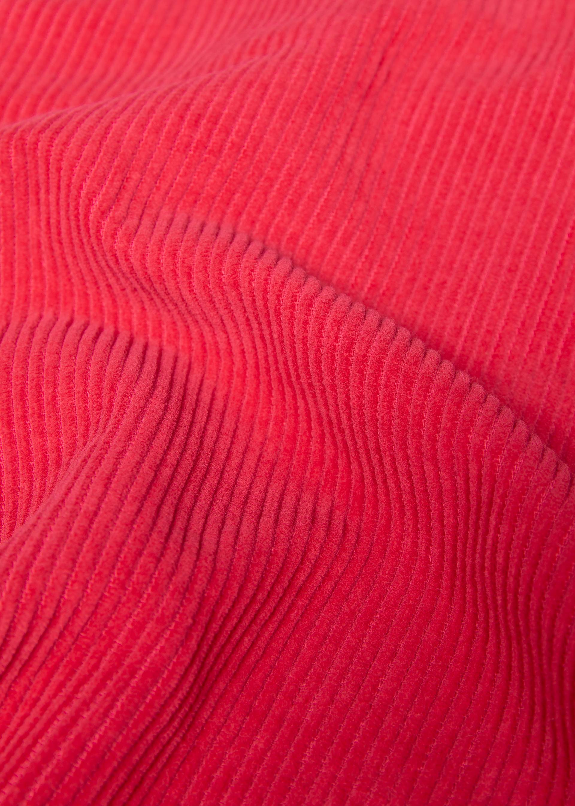% Blutsgeschwister Cordrock The Corduroyal, Farbe red corduroy