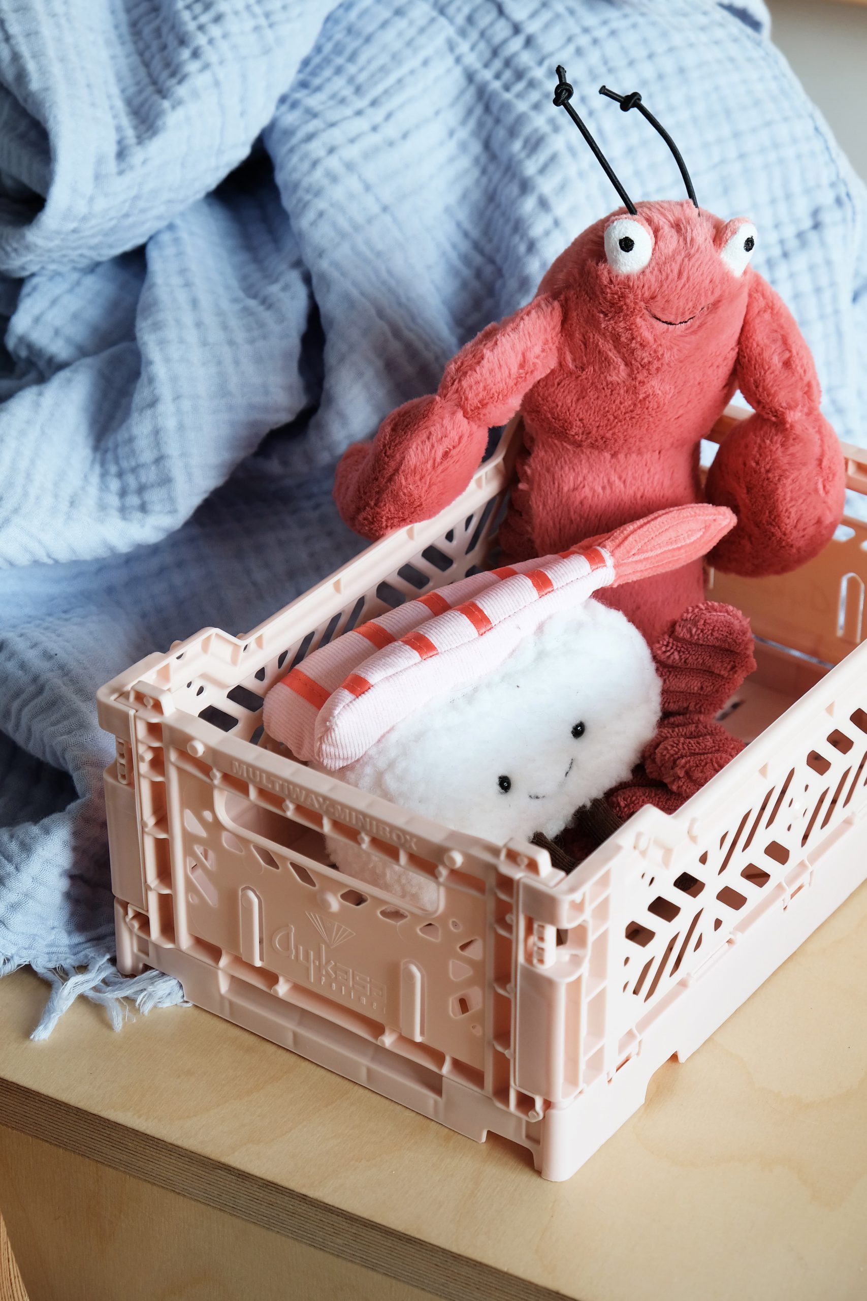 Aykasa Klappkiste mini, Farbe WARM TAUPE von Aykasa, Faltkiste, Klappbox     