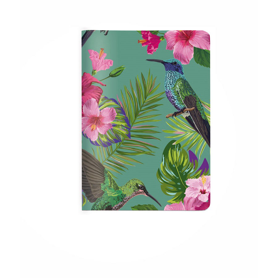 Heft Flower Bird DIN A6 von Cedon