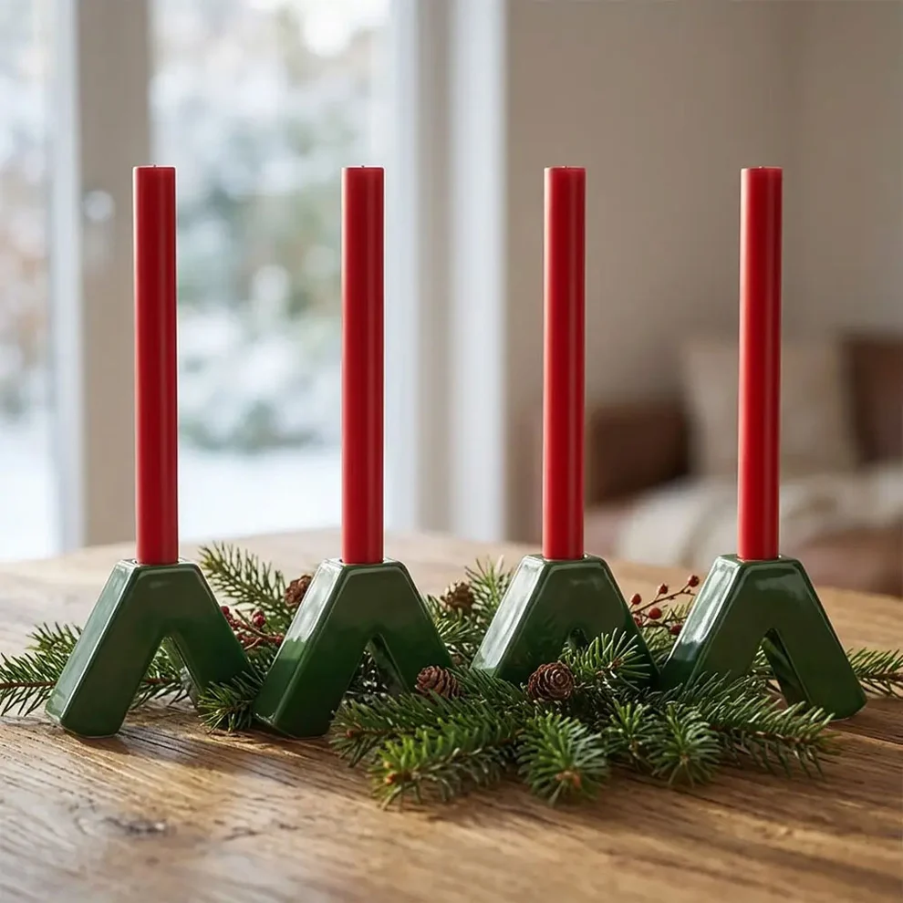 Kerzenhalter whywhy Pine Green von not the girl who misses much