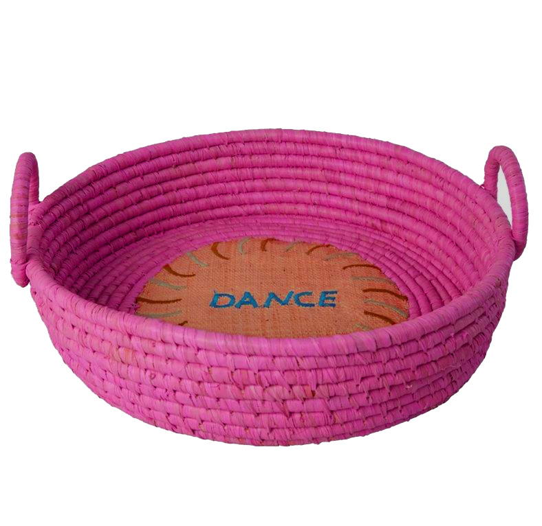 Rice Brotkorb DANCE Pink, D. ca. 26 cm