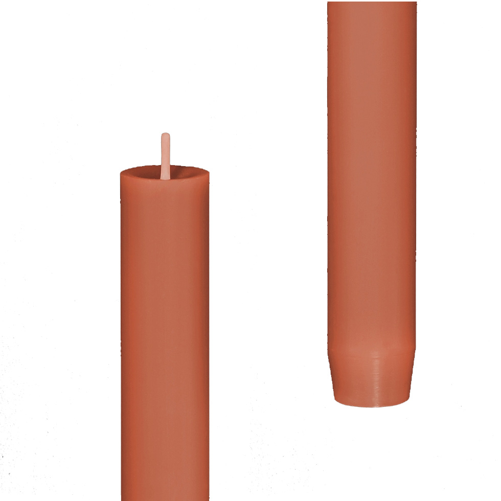 Engels Kerzen  Stabkerze gegossen, Größe D. 2,2 x H 24 cm Mango