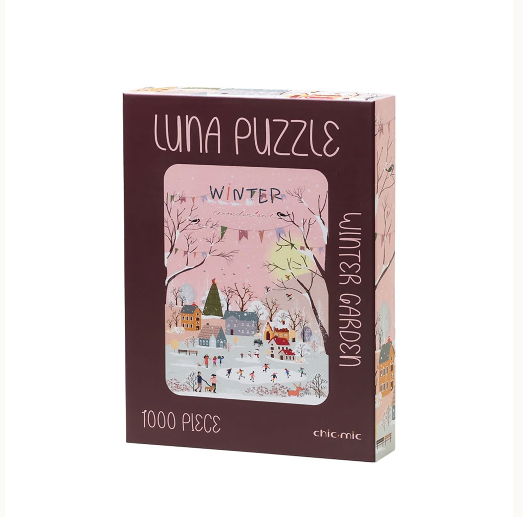 Luna puzzle - Winter garden, 1000 Teile,  ca. 480 × 640 mm