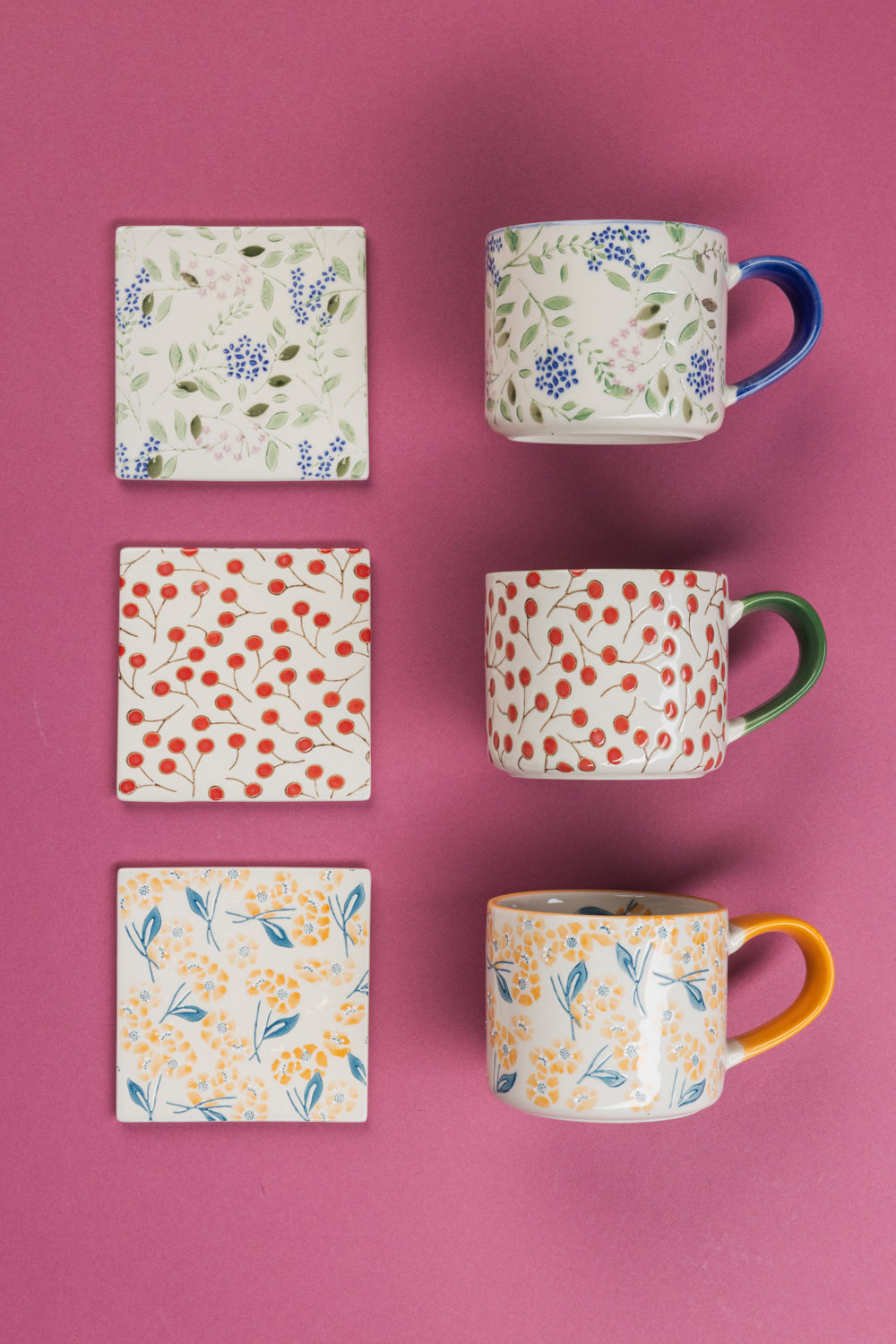 VINTAGE GARDEN Tasse berry, 400 ml , Brombeere, pro Stück