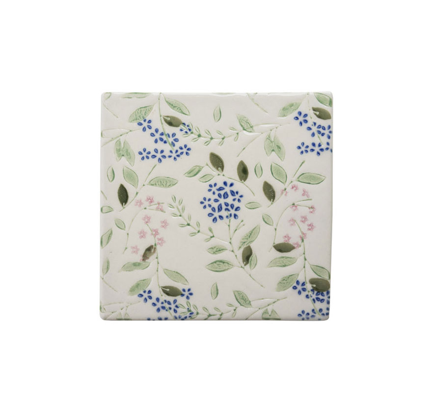 VINTAGE GARDEN Untersetzer blue, ca. 10 cm  