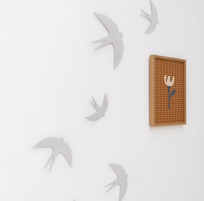 Jurianne Matter SVERM birds - small (3 birds), Bastelset, Vögel klein 3er Set