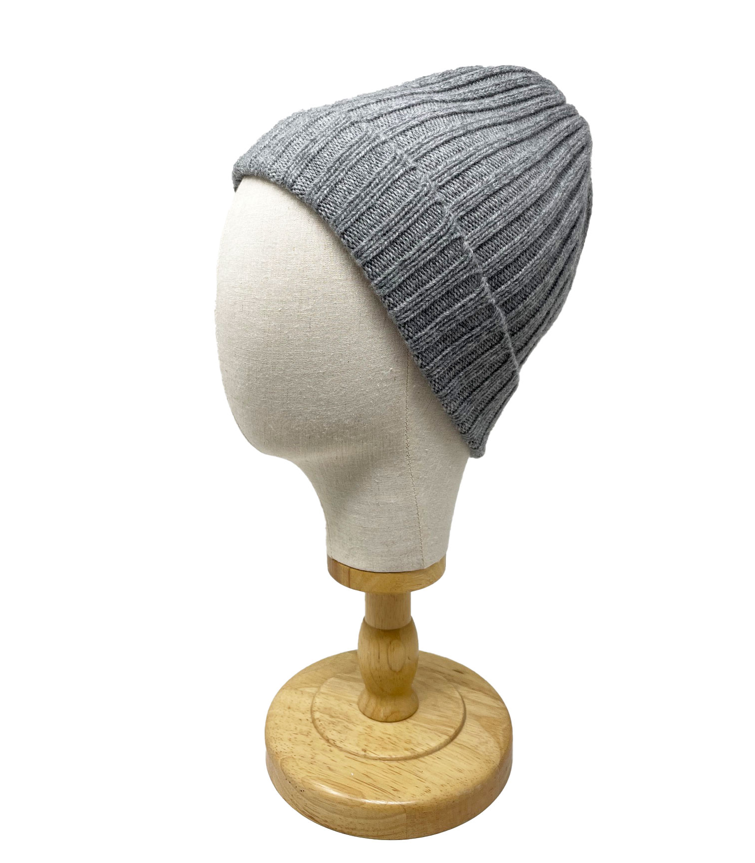 McKernan Mütze "CHUNKY RIB HAT" ASH, Wollmütze, 100% Wolle