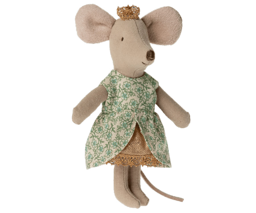 Maileg Maus Prinzessin, kleine Schwester, ca. 11 cm, Maileg Princess mouse, Little sister in matchbox
