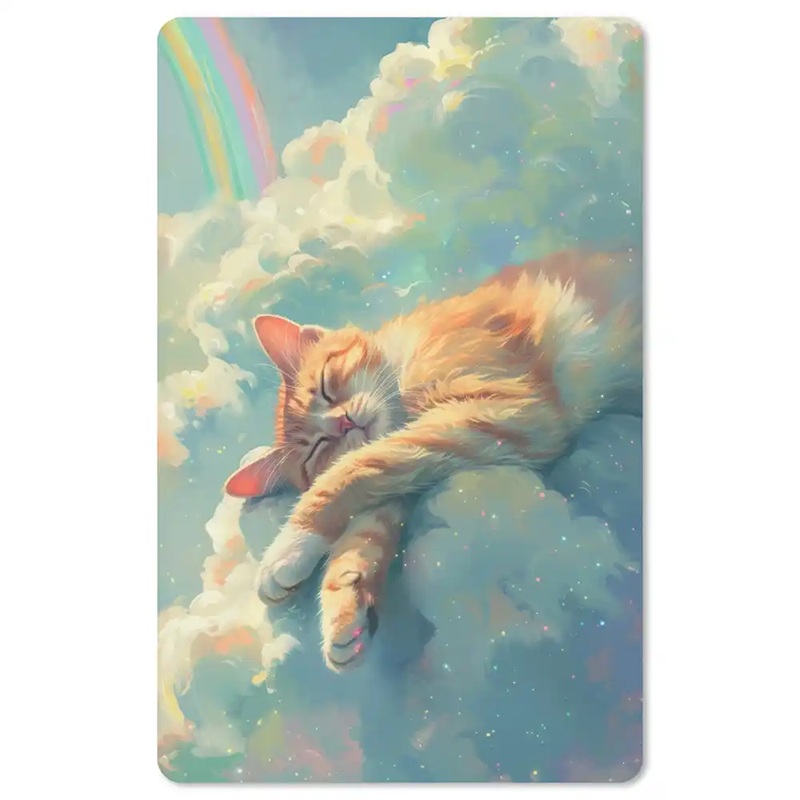 Lunacard Postkarte sky cat, Katze