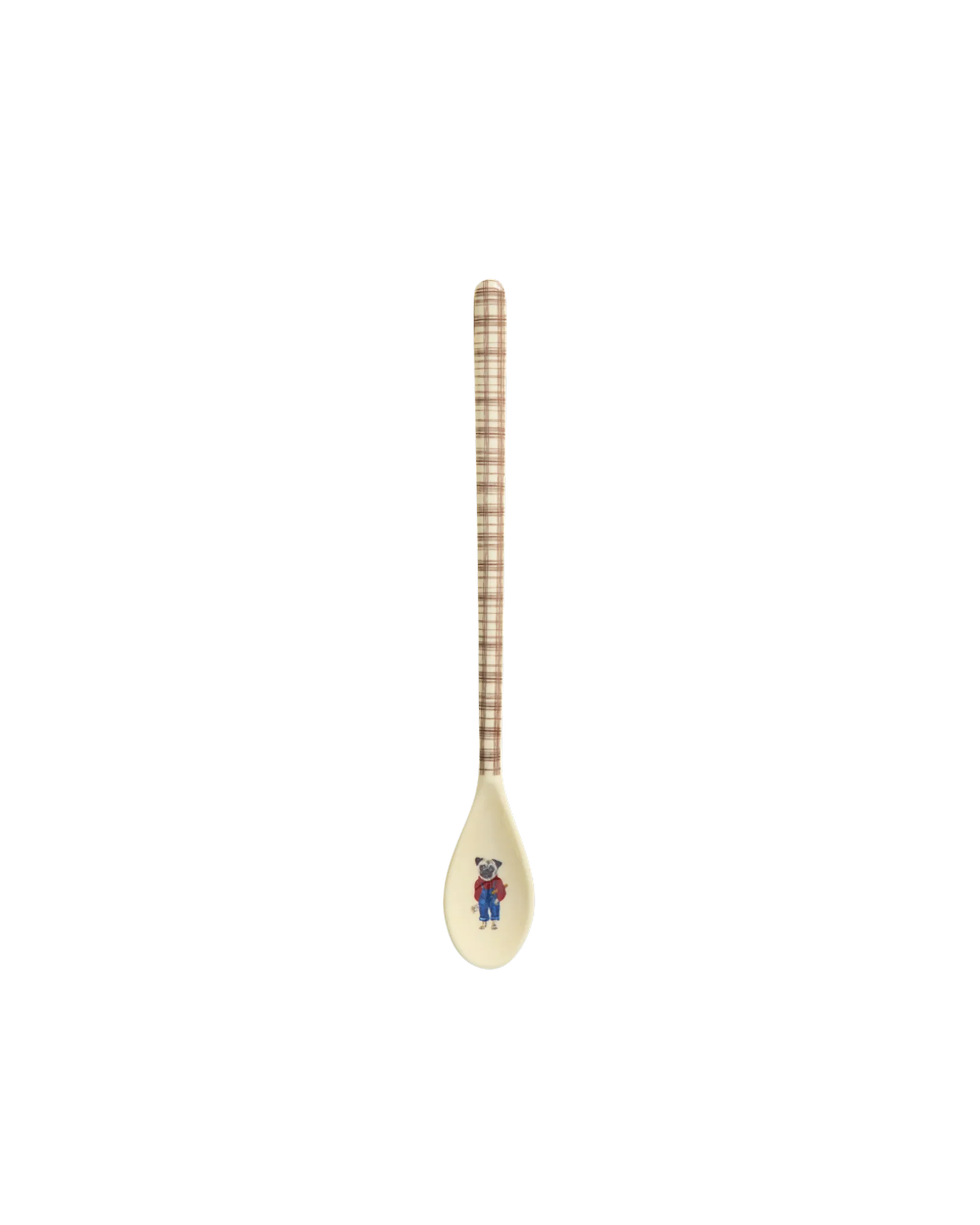 Rice Melamin Latte-Löffel - Braun - Nathalie Lété Vol. 2 Print, MOPS