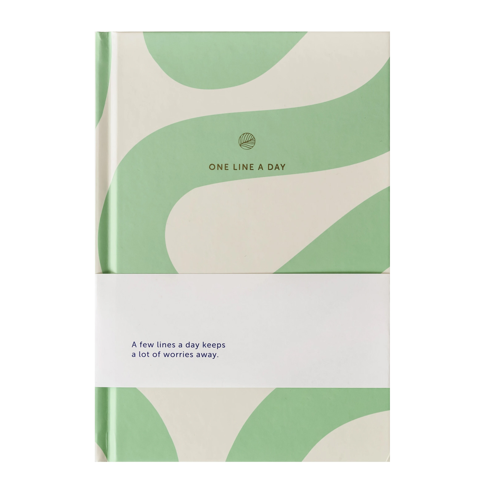 A-Journal Notizbuch/ Tagebuch "One Line A Day Journal" , Flow Mint