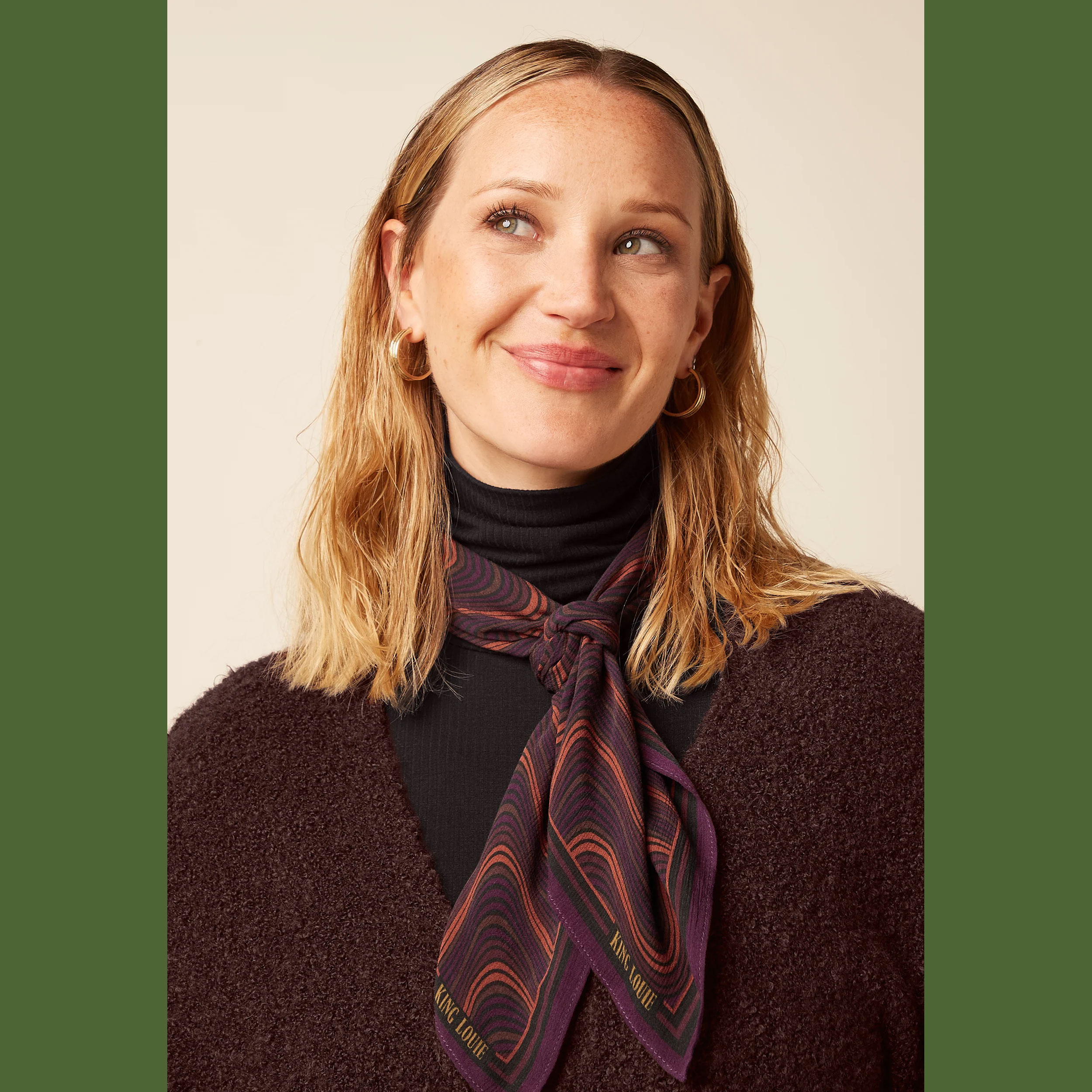 King Louie Schal/ Tuch Jefferson Scarf, Farbe Porto Red