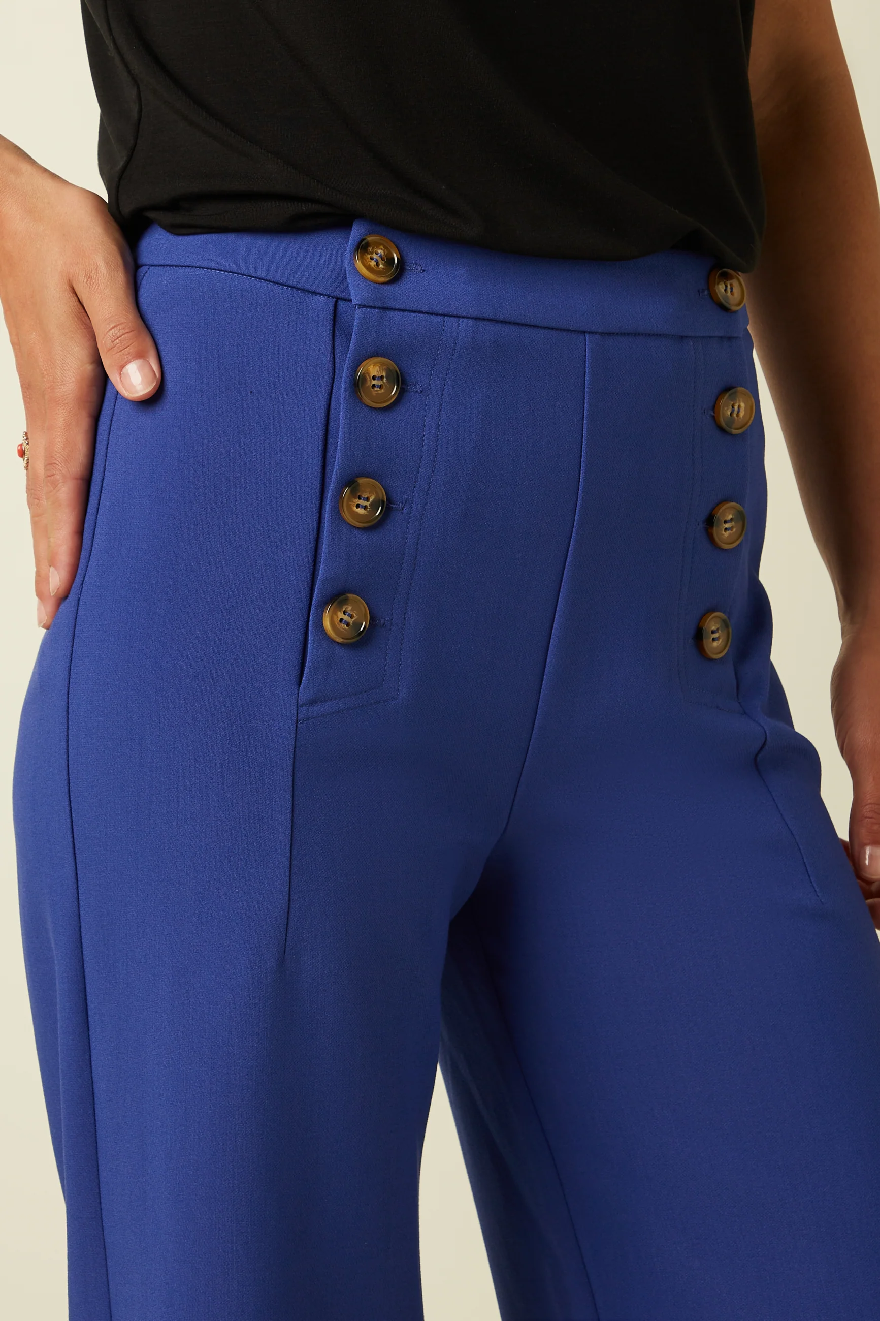 King Louie Hose Cinzia Pants Marple Farbe: Mazarine