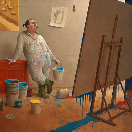 Marius van Dokkum Doppelkarte "The Experiment"