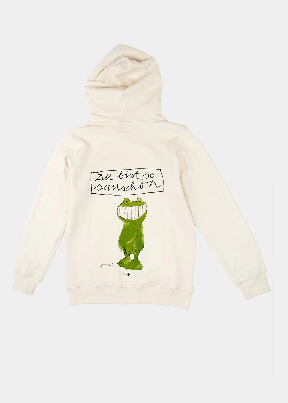 Janosch Hoodie "Sauschön" - natur