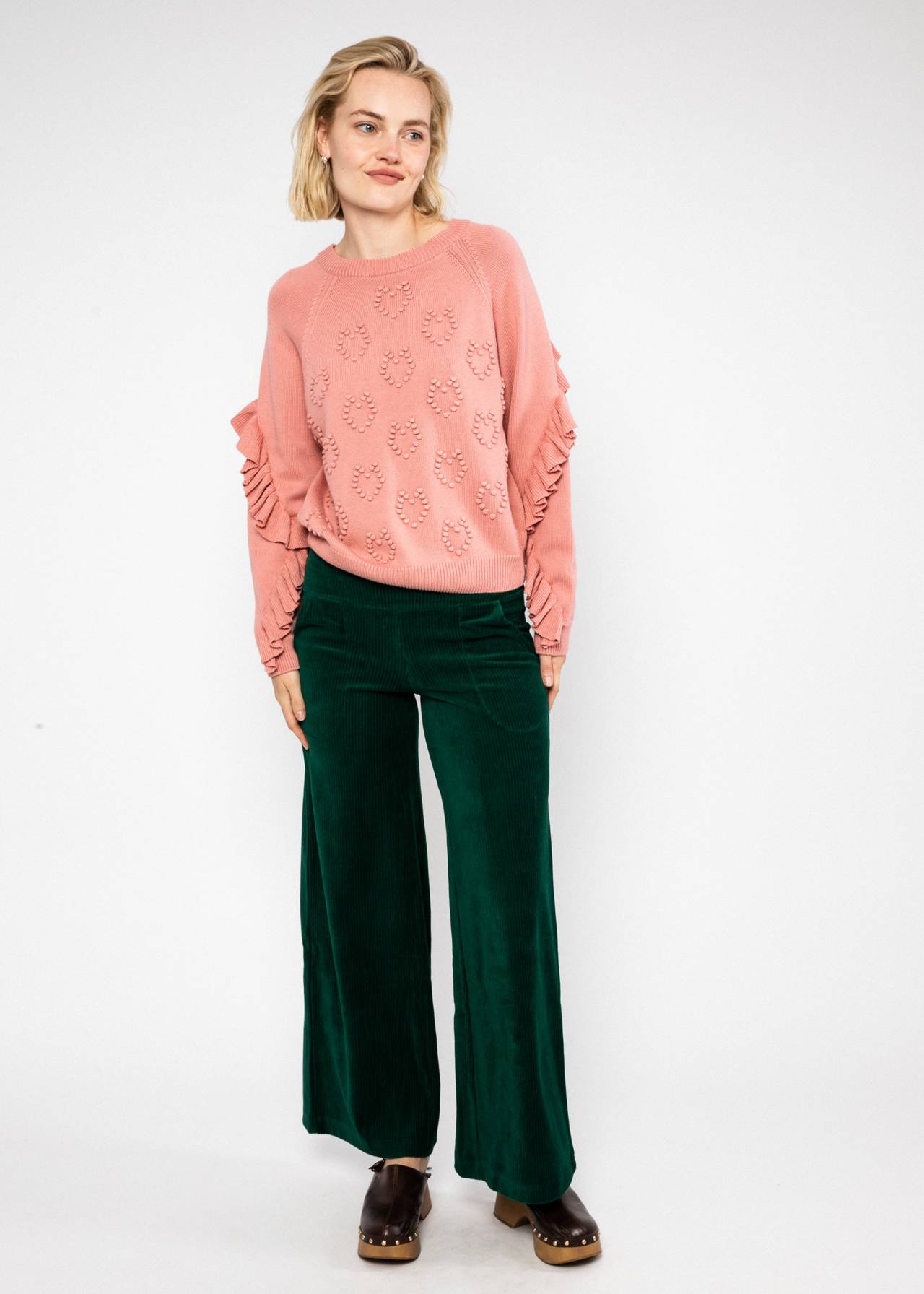 Blutsgeschwister Hose Jolly Marleen long green grape taste