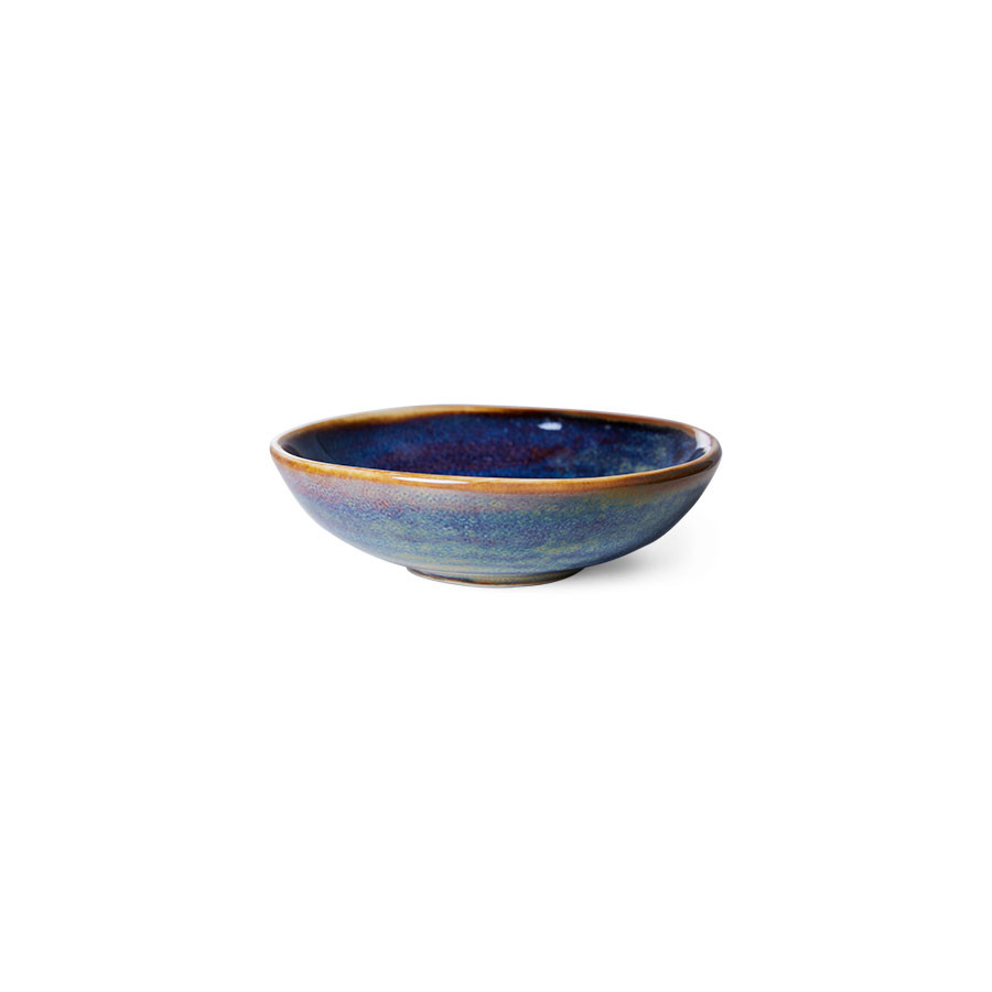 HKliving Chef ceramics: Schale klein/small dish, rustic blue
