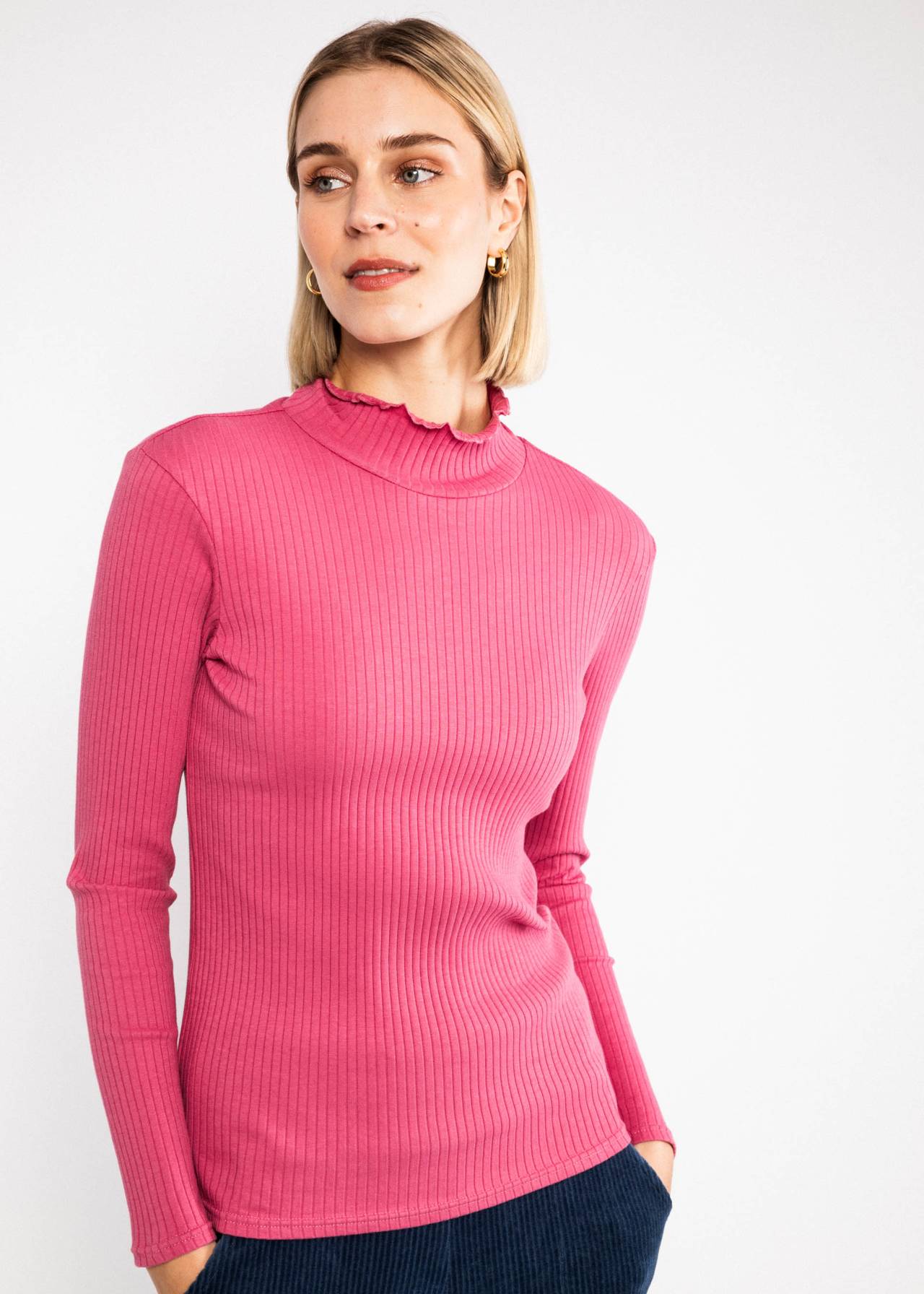 Blutsgeschwister Longsleeve Female Power, Farbe: party girl rose