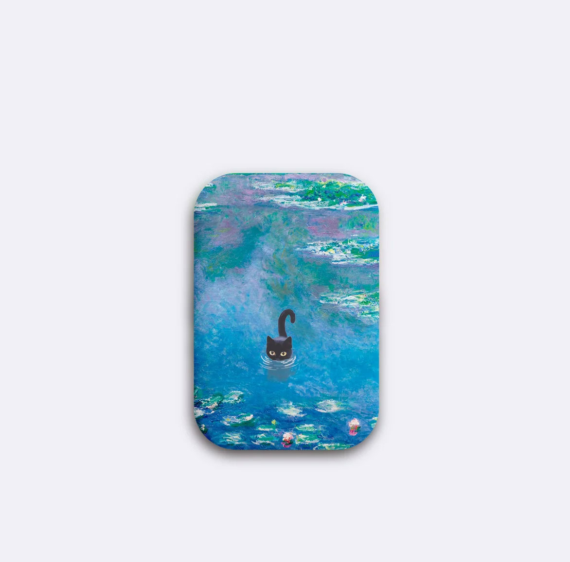 Luna Magnet - lake cat, ca. 4,5 x 6,8 cm
