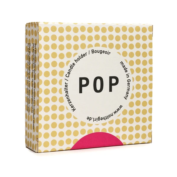 Kerzenhalter POP Neon Pink von not the girl who misses much