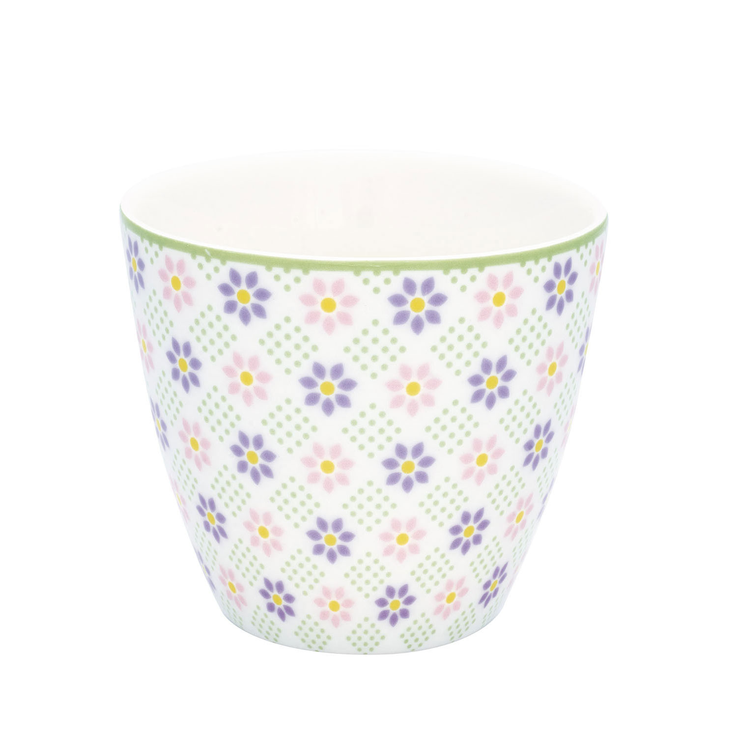 GreenGate Latte Cup"Sybille white"     