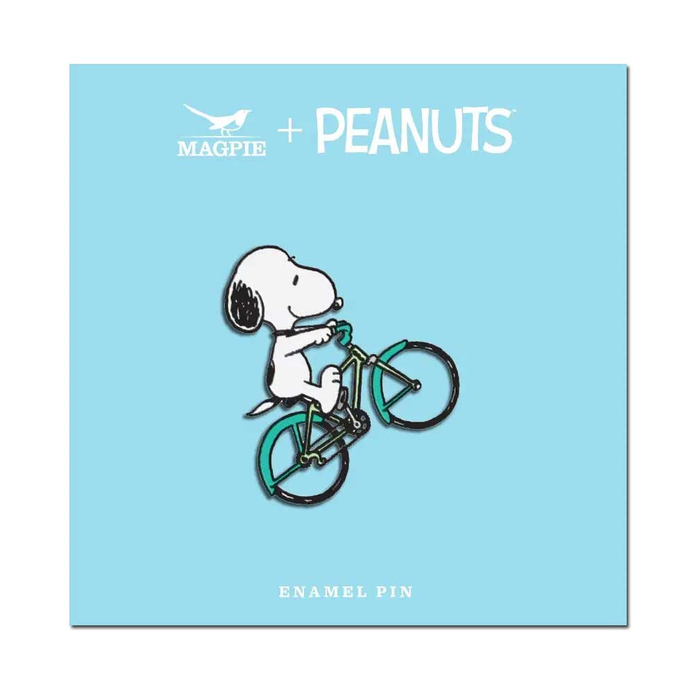 The Peanuts PIN "SNOOPY  & Fahrrad " von The Peanuts