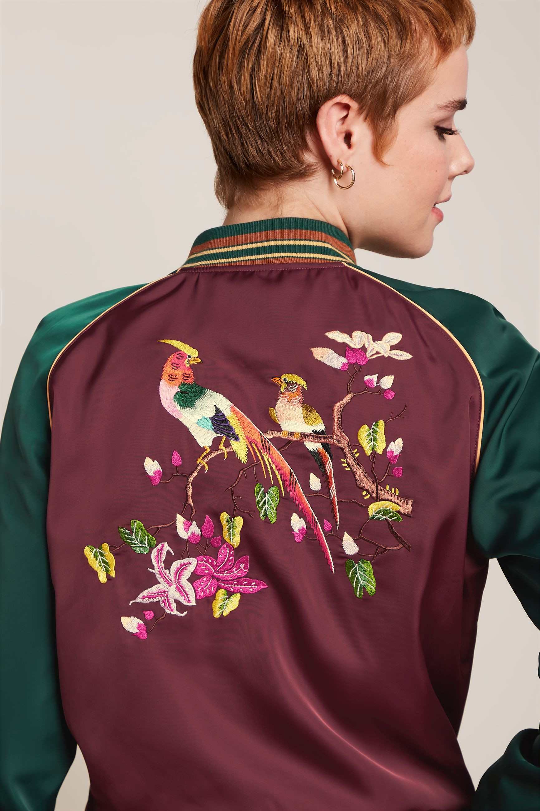 % King Louie Bomberjacke Dazy, Rock, Farbe: Windsor Red, Größe 36/S