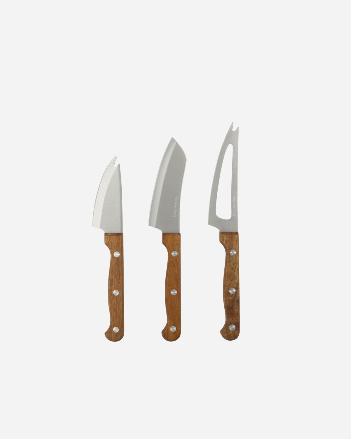 % Käsemesser 3er Set, Natur von Nicolas Vahé