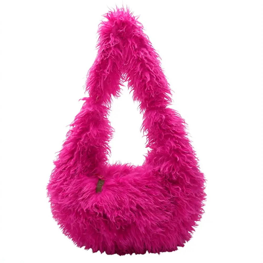 LOT83 Beutel Wuschel Nr. 10, rund, pink 1
