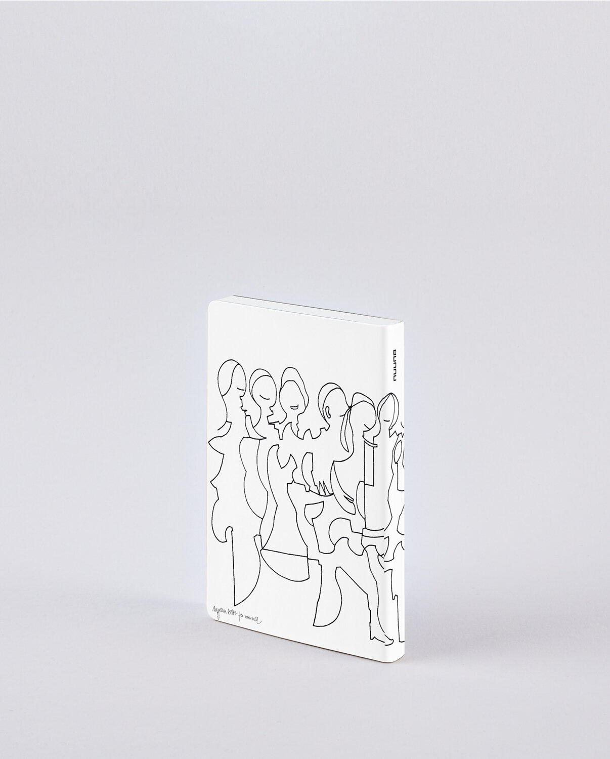 NUUNA Notizbuch Graphic S FRIENDS BY MYRIAM BELTZ, 108 × 150 mm