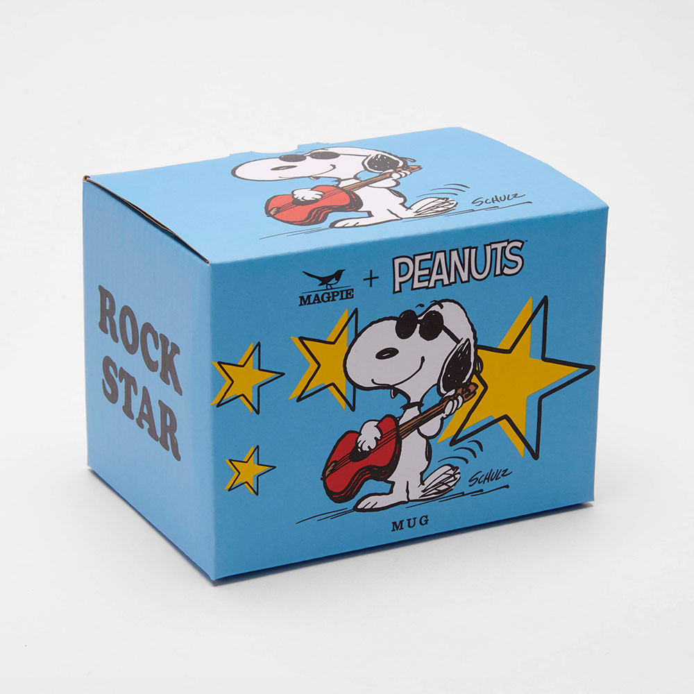 The Peanuts Becher Rock Star, Snoopy  mit Gitarre, Tasse, ca. 330 ml