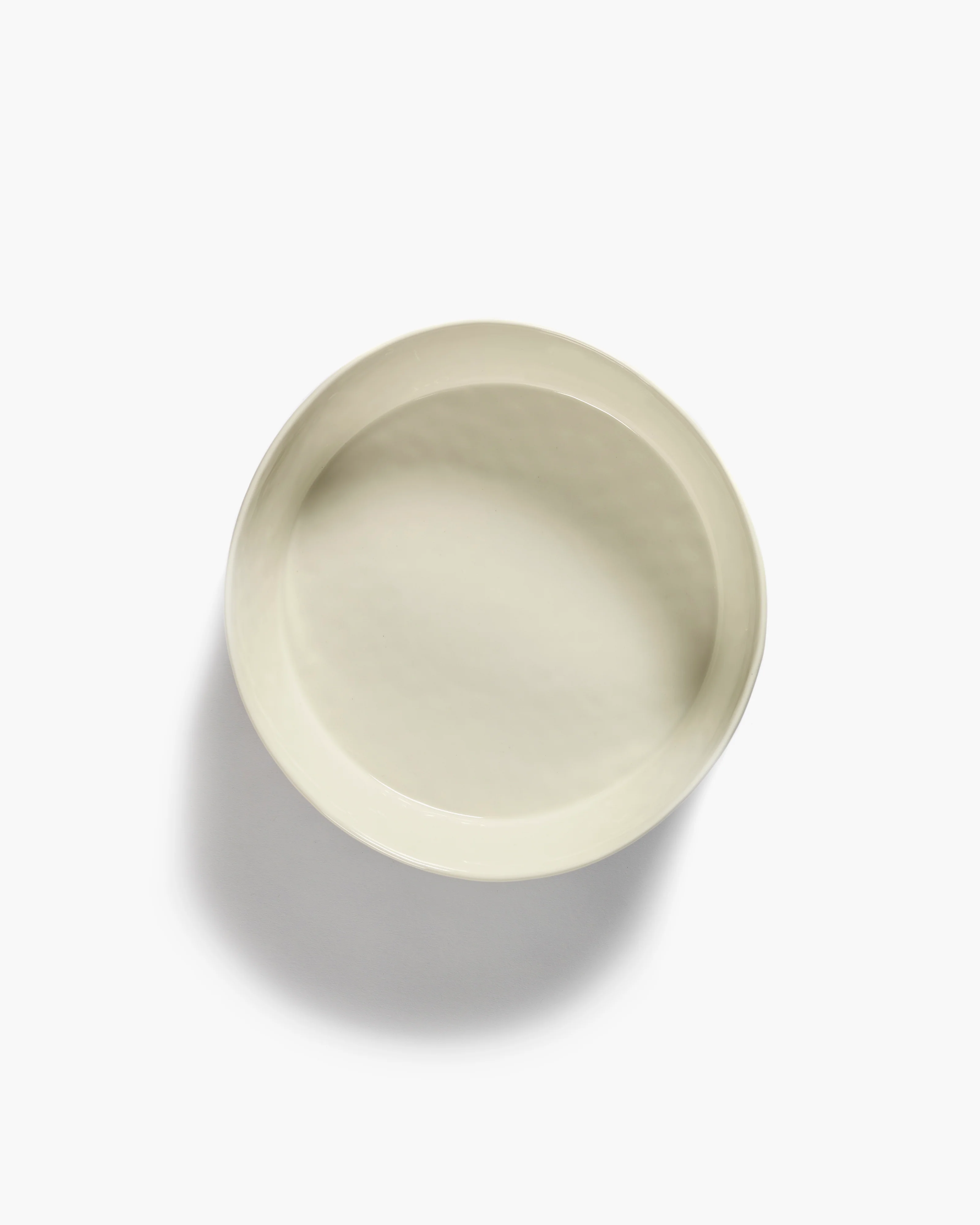 Ottolenghi Salatschüssel weiß-blaue Streifen, white - blue stripes Feast, D. ca. 28,5 cm, Feast