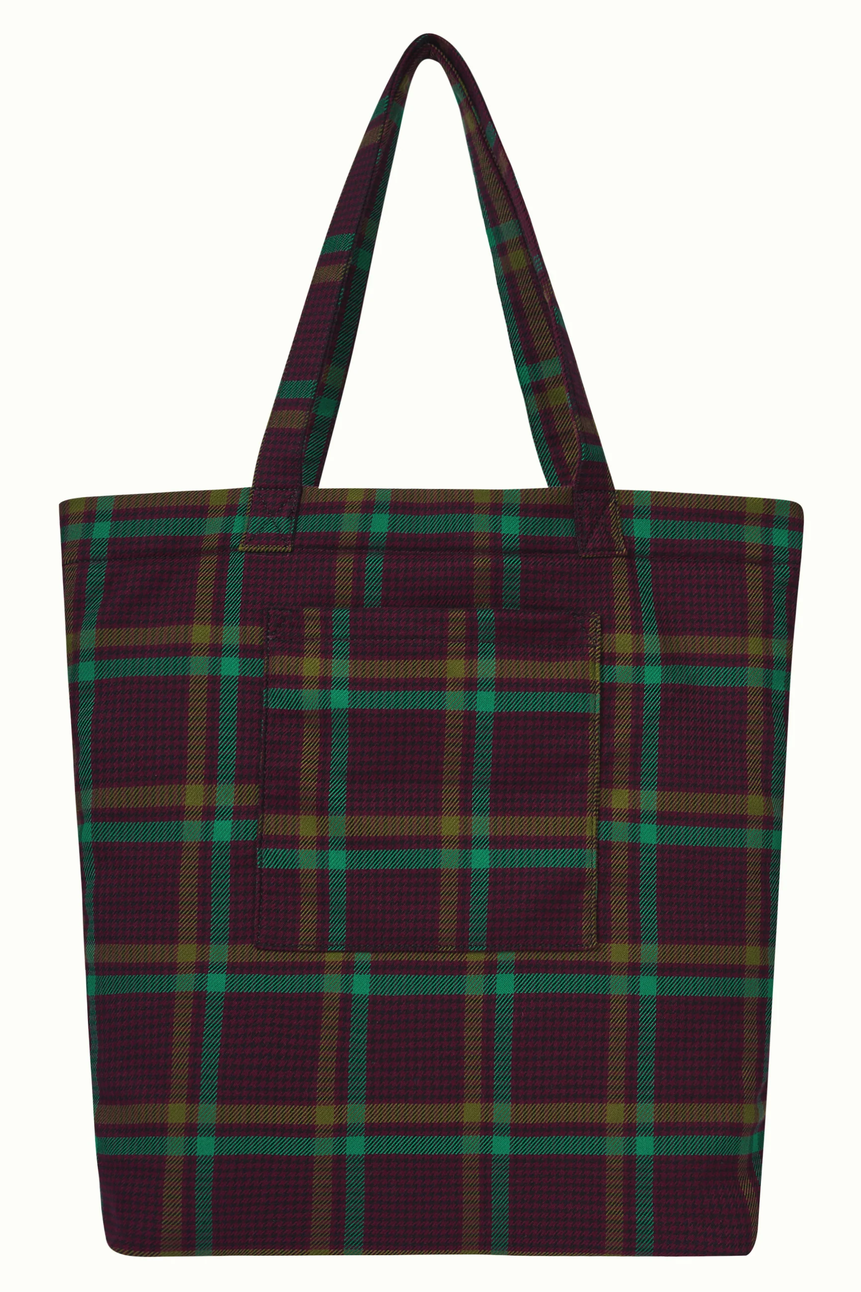 King Louie Shopper Vera Check , Farbe Porto Red - Bags