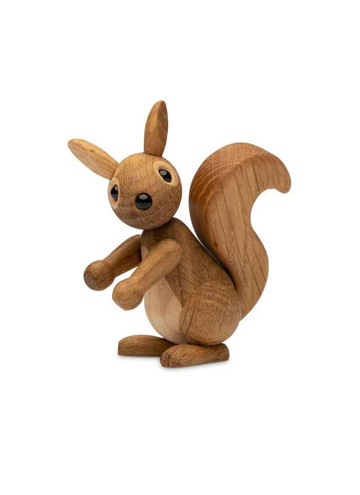 Eichhörnchen PEANUT , Eiche, ca. 7 x 9 cm von Spring Copenhagen  