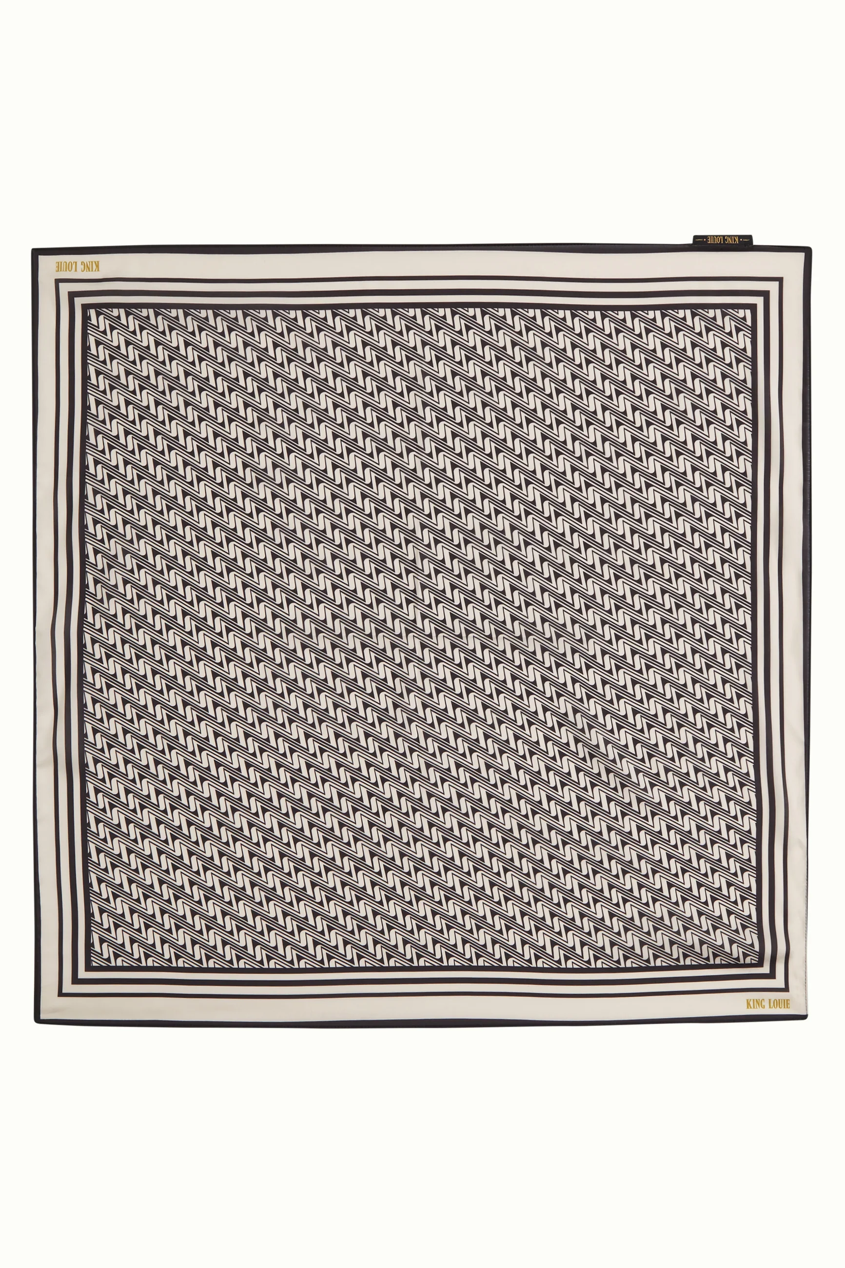 King Louie Tuch LAGUNA, schwarz